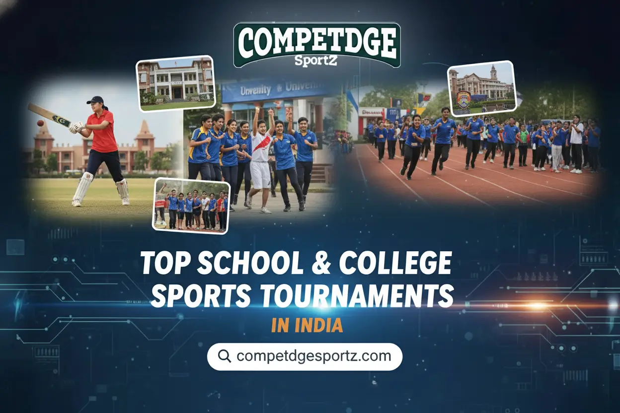 top school college sports tournaments in india