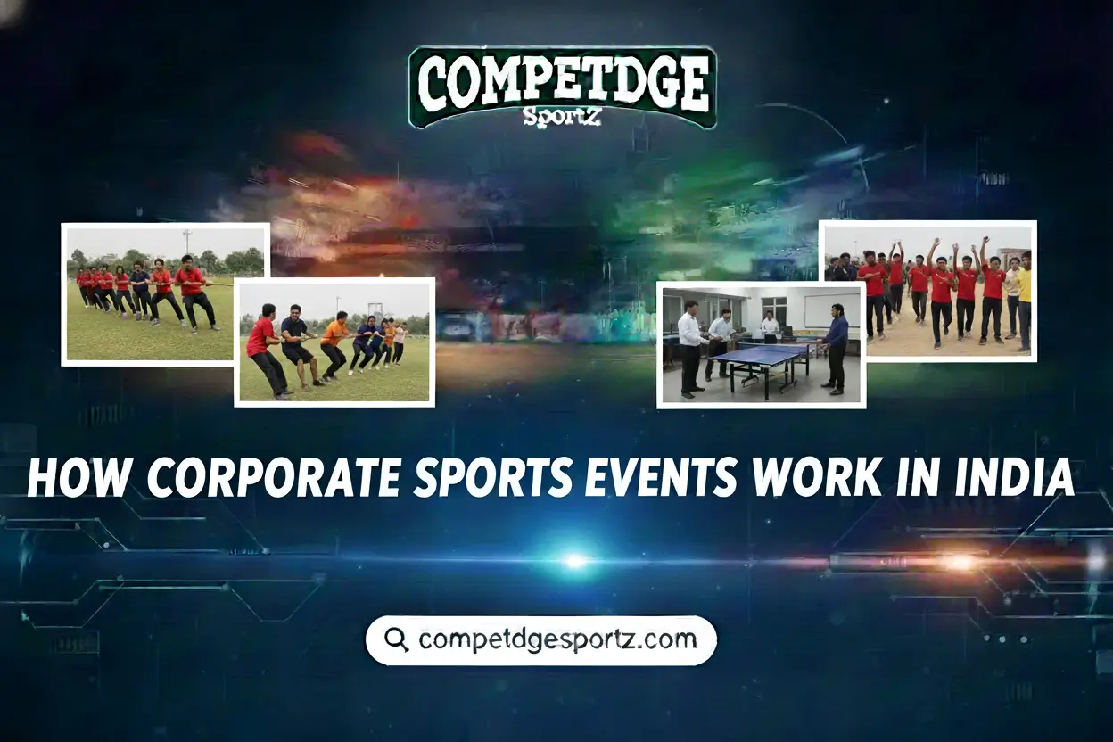 how corporate sports events work in india competdge sportz